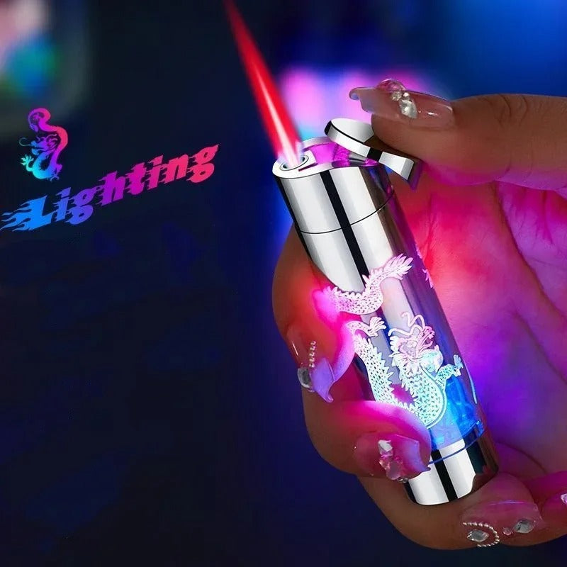 Colorful LED Dragon Jet Flame