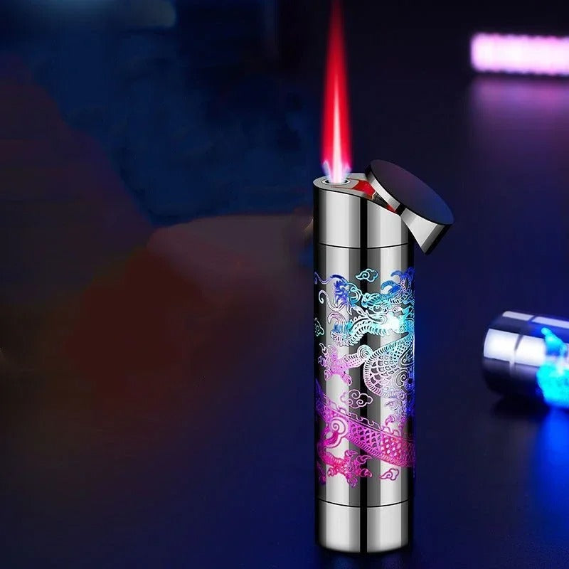 Colorful LED Dragon Jet Flame